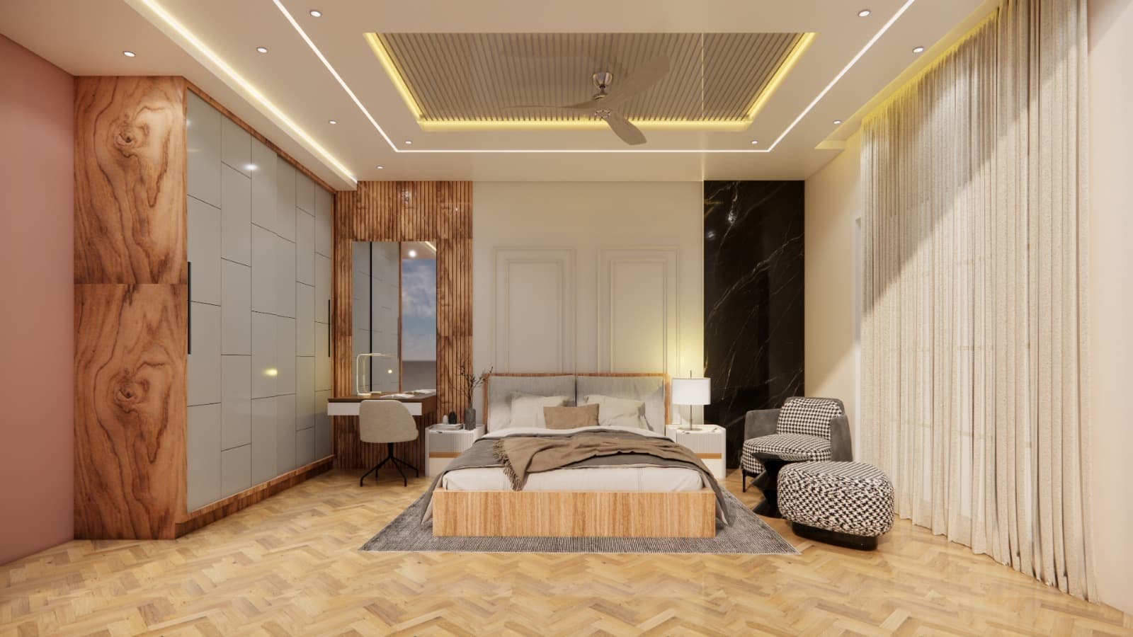 Luxury Boutique Bedroom Design