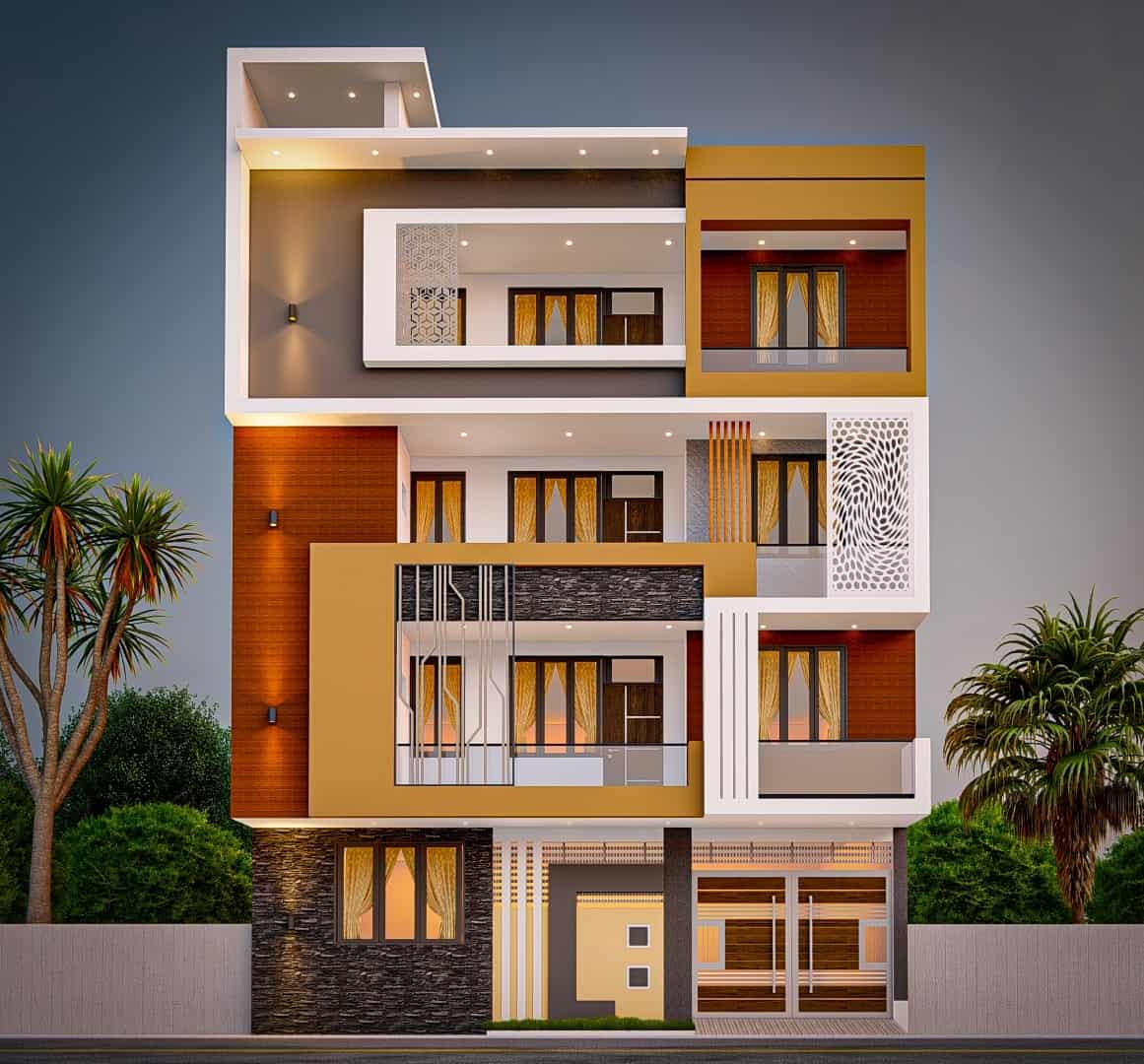 Residential architectural planning by HTK Shandilya in Gurgaon