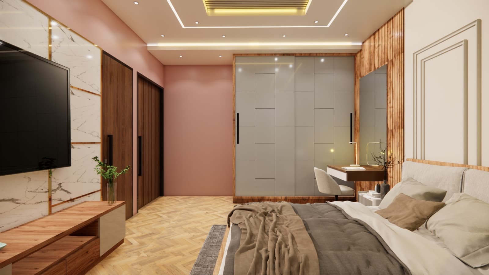 Boutique Bedroom & Bespoke Wardrobe